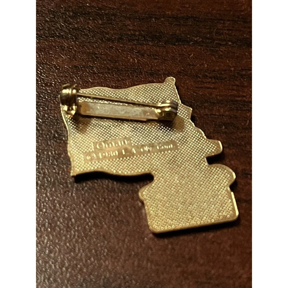 Vintage 1984 Los Angeles Olympics Coca Cola Sam Eagle Oman Flag Lapel‎ Pin